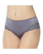 Aschvioletter Slip Ella aus Baumwolle