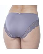 Aschvioletter Slip Ella aus Baumwolle