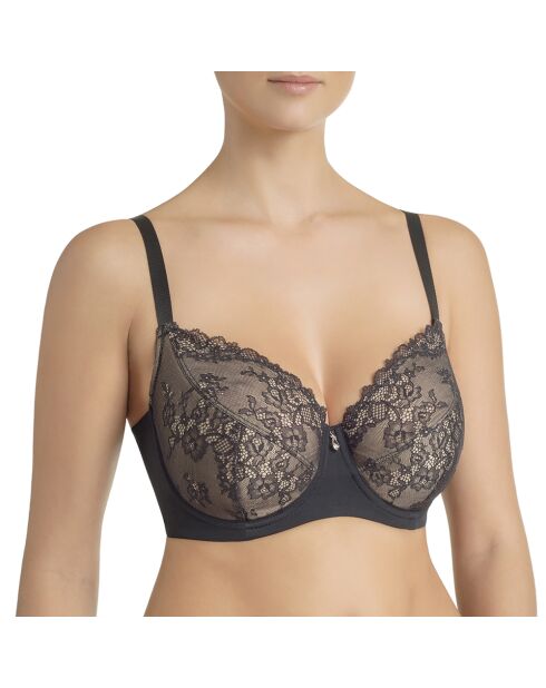 Soutien-gorge à armatures semi-rembourré Valens noir