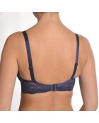 Soutien-gorge à armatures et bonnets spacer Viktoria bleu foncé