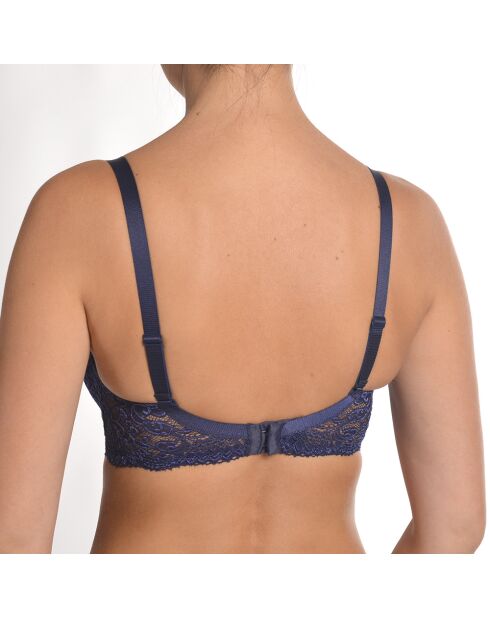 Soutien-gorge à armatures et bonnets spacer Viktoria bleu foncé