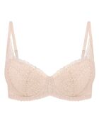 Reggiseno Veronica X argento peonia