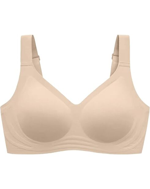 Soutien-gorge sans armatures Nora beige doux