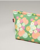 Weicher grüner Baumwollbeutel - 33x19x13 cm