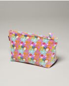 Violetter Mackintosh-Samtbeutel aus Baumwolle - 33x19x13 cm