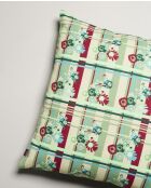 Kissen Dundee Sage aus Baumwolle, 60 x 60 cm
