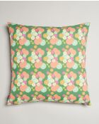 Cuscino in cotone verde morbido - 60x60 cm