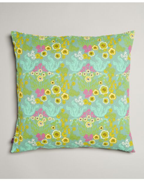 Cuscino Swainston in cotone verde - 60x60 cm