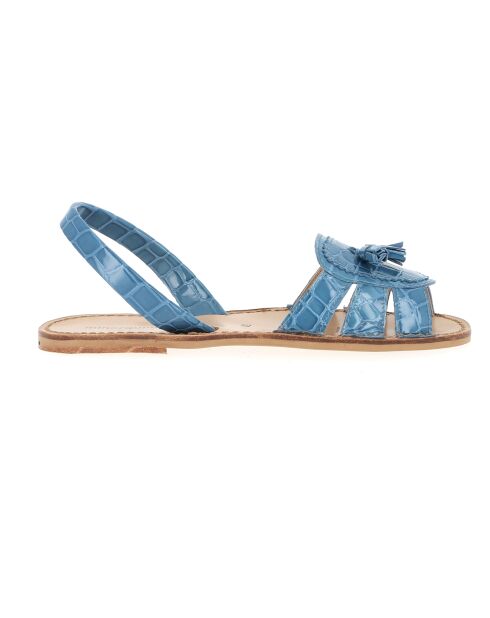 Sandalias de piel Blue Crocodile Neo 2 Avarca Lago