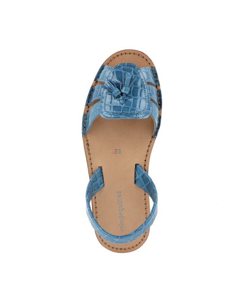 Sandalias de piel Blue Crocodile Neo 2 Avarca Lago