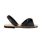 Bahia Avarca zwarte leren sandalen