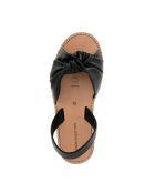 Bahia Avarca zwarte leren sandalen