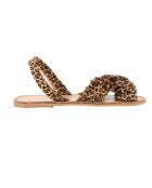 Mini Leo Neo Illueca Avarca bruine leren sandalen