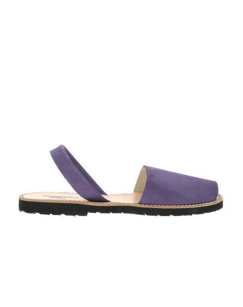 Paarse nubuck sandalen van Avarca