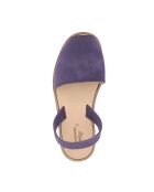 Paarse nubuck sandalen van Avarca