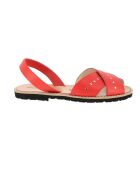 Rock Avarca Pomodoro rote Ledersandalen