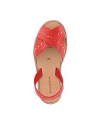 Rock Avarca Pomodoro rote Ledersandalen
