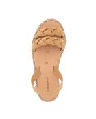 Cabrera Avarca Ledersandalen naturbraun