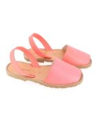 Roze sandalen van Avarca koraalleer