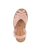 Sandali Reptile Compostelle Avarca beige in pelle