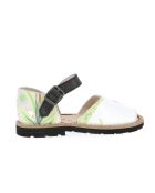Sandali Tropical Frailera Boucle in pelle multicolor