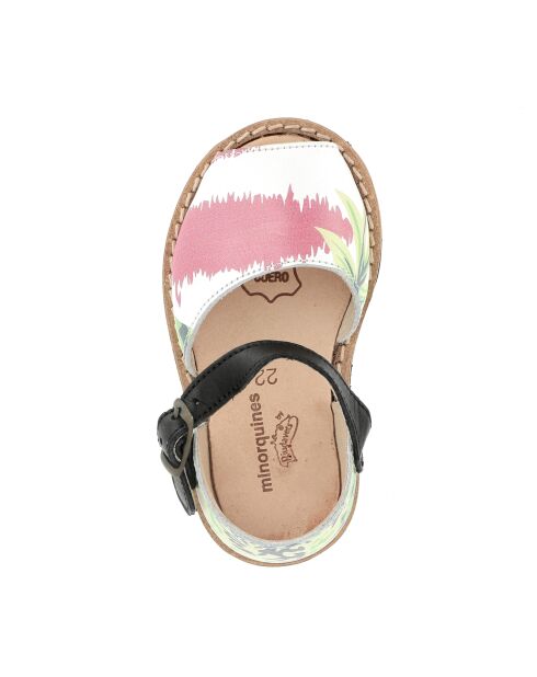 Sandalias de piel Tropical Frailera Boucle multicolor