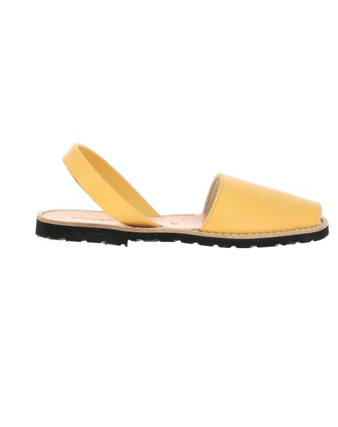 Avarca Ledersandalen aus Gelbgold