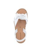 Sandalias Bahia Avarca de piel blanca