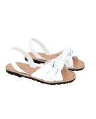Sandalias Bahia Avarca de piel blanca