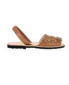 Zamora Avarca Cognac leren sandalen