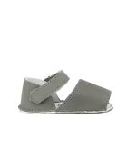 Frailera Babyslofjes van donkergrijs nubuck
