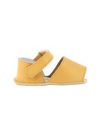 Frailera Baby Goudgele leren pantoffels
