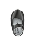 Frailera Baby zwarte leren pantoffels
