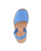 Sandales en Nubuck Avarca bleu Océan