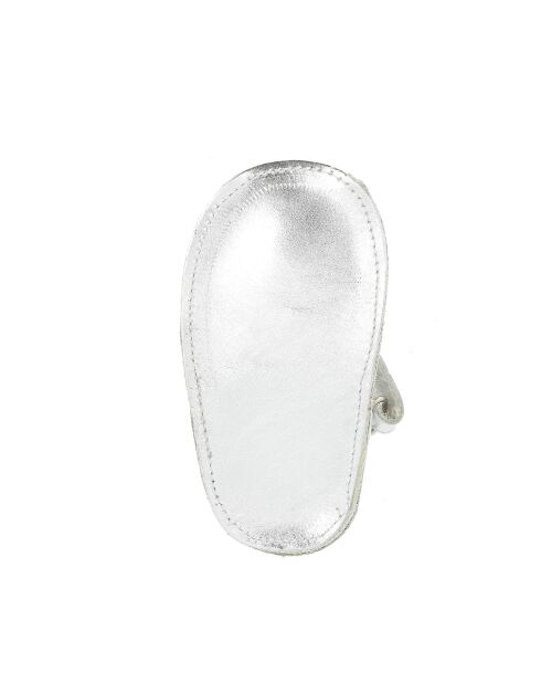 Pantofole Frailera Baby Sunny in pelle glitterata rosa