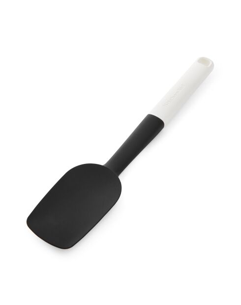 Spatule - cuillère en porcelaine blanche - 6x7x34 cm