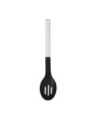 Cuchara de goteo de porcelana blanca - 7x1,5x34 cm