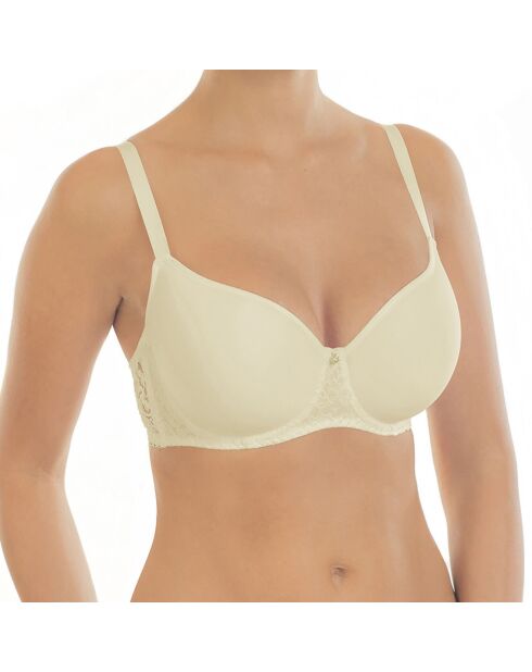 Soutien-gorge à armatures et bonnets spacer Viktoria ivoire