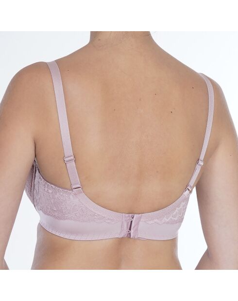 Soutien-gorge rembourré à armatures Elizabeth rose ancienne