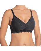 Reggiseno distanziatore nero senza ferretto Viktoria