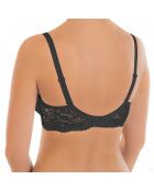 Reggiseno distanziatore nero senza ferretto Viktoria