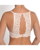 Soutien-gorge push-up à coques rigides Catharina perle