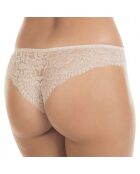 Tanga Viktoria con peonía plateada