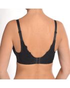Soutien-gorge à armatures et bonnets spacer Catharina noir