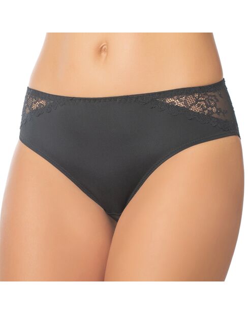 Schwarzer Slip Valens