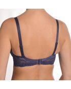 Viktoria dunkelblauer Bügel-BH und Spacer-Cups