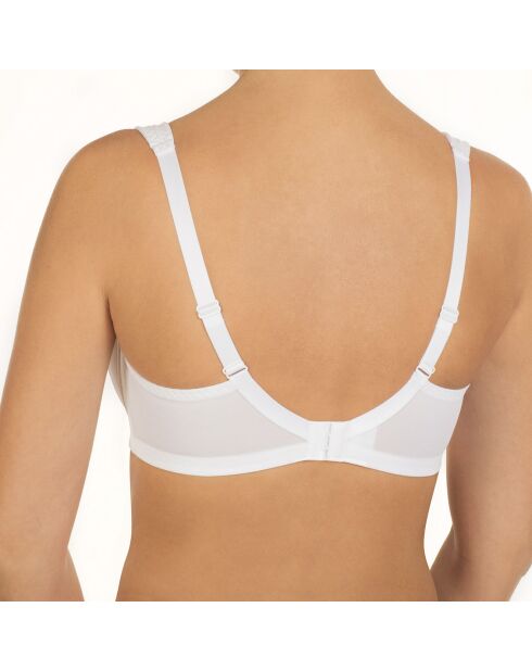 Weißer Soft-BH mit Bügel Viktoria