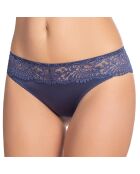 Tanga Viktoria azul oscuro