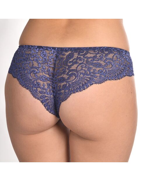 Tanga Viktoria azul oscuro