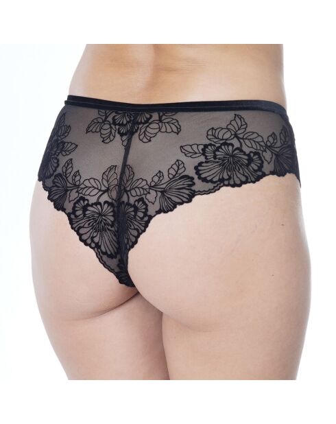 Brazilian Velvet Flora schwarz